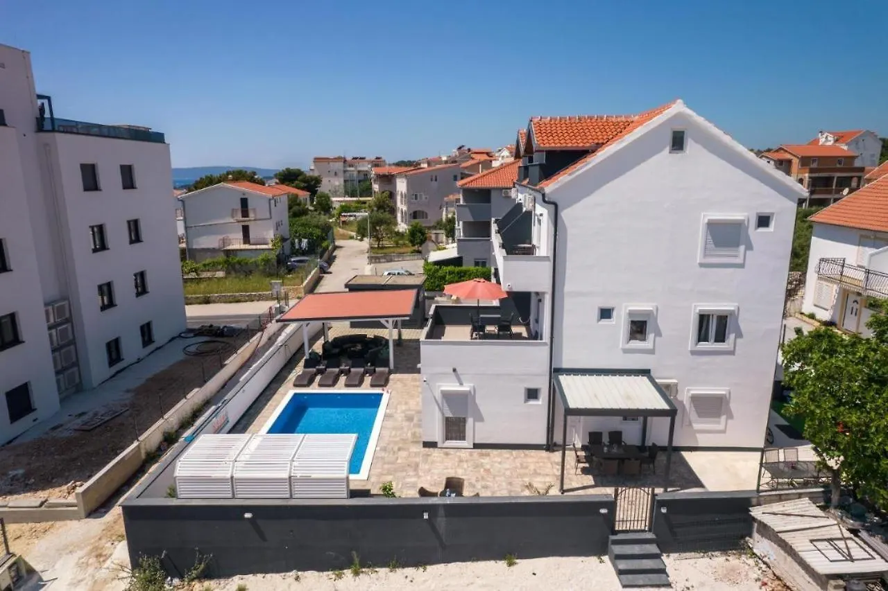 Apartment In Okrug Gornji With Sea View, Balcony, Air Conditioning, Wifi 5134-5 Τρογκίρ
